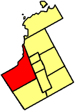 King Township Service Area Map