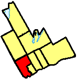 Pickering Service Area Map